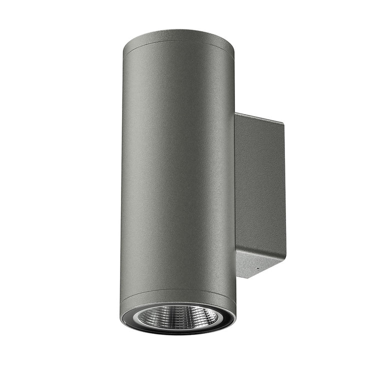 LumenaPro 20W 240V Dimmable Up & Down LED Wall Pillar Light Basalt - AQL-882-A4