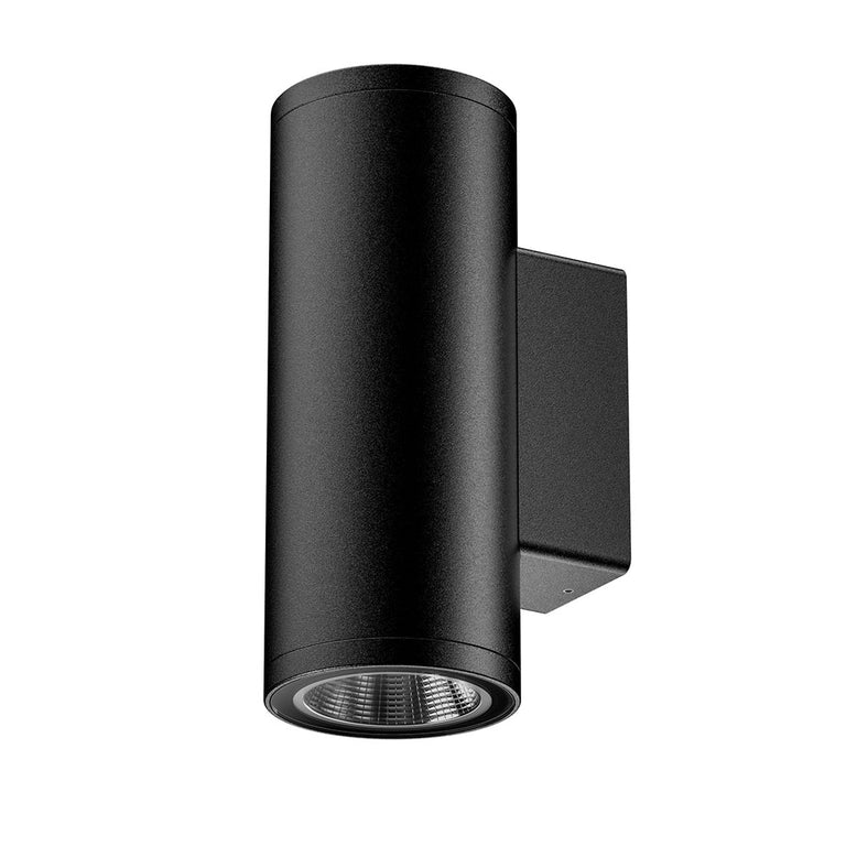 LumenaPro 20W 24V DC 3-Wire Dimmable Up & Down LED Wall Pillar Light Black - AQL-882-A2