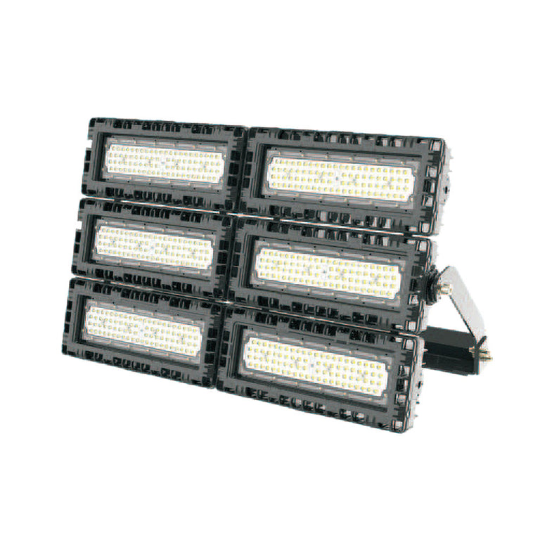 High Power 600W 60° LED Floodlight Black / Daylight - AQL-931-F6006560S
