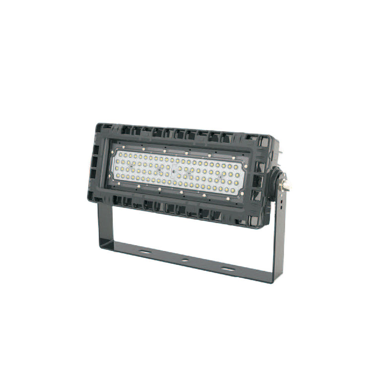 High Power 100W 30° LED Floodlight Black / Warm White - AQL-931-F1003030S
