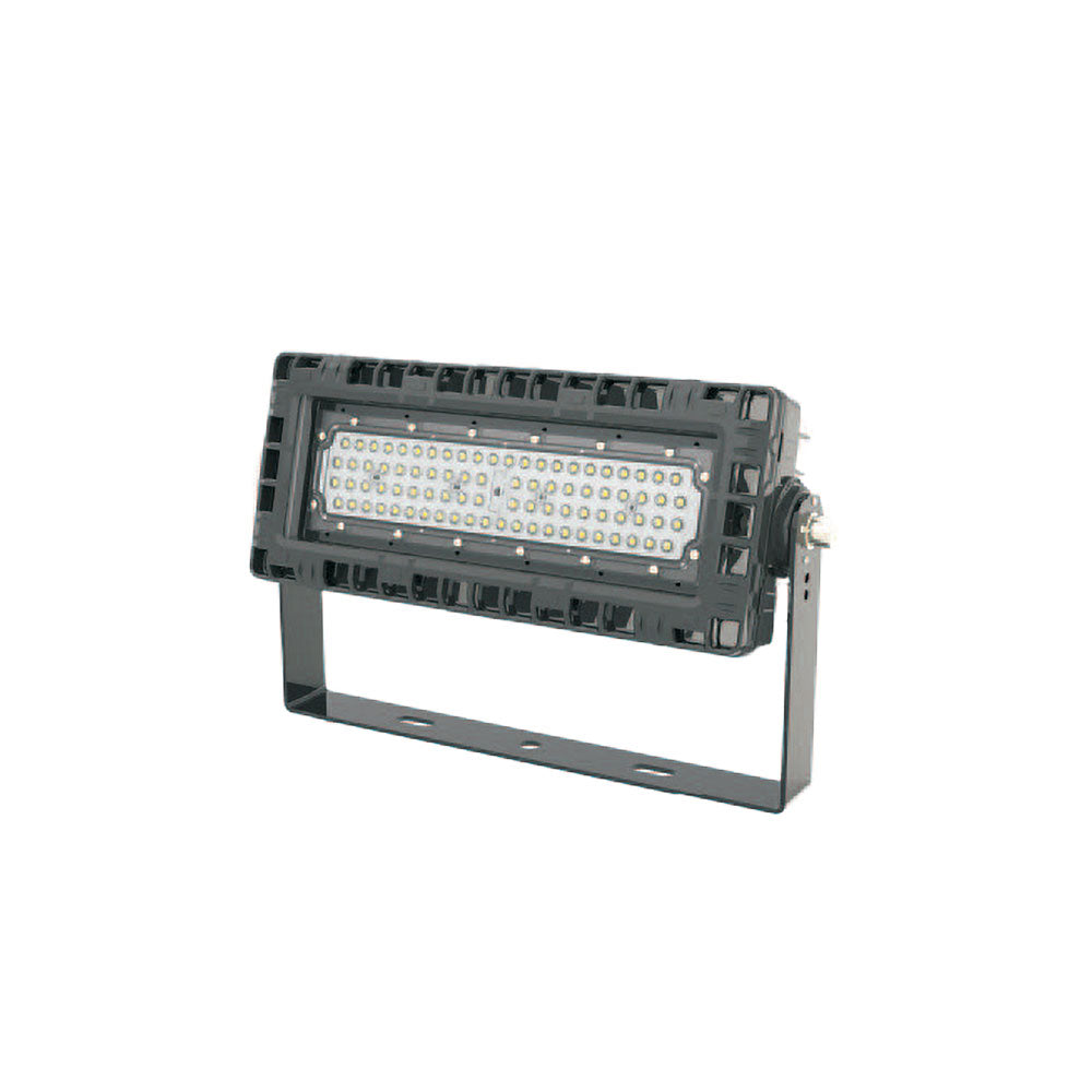 High Power 100W 45° LED Floodlight Black / Daylight - AQL-931-F1006545S
