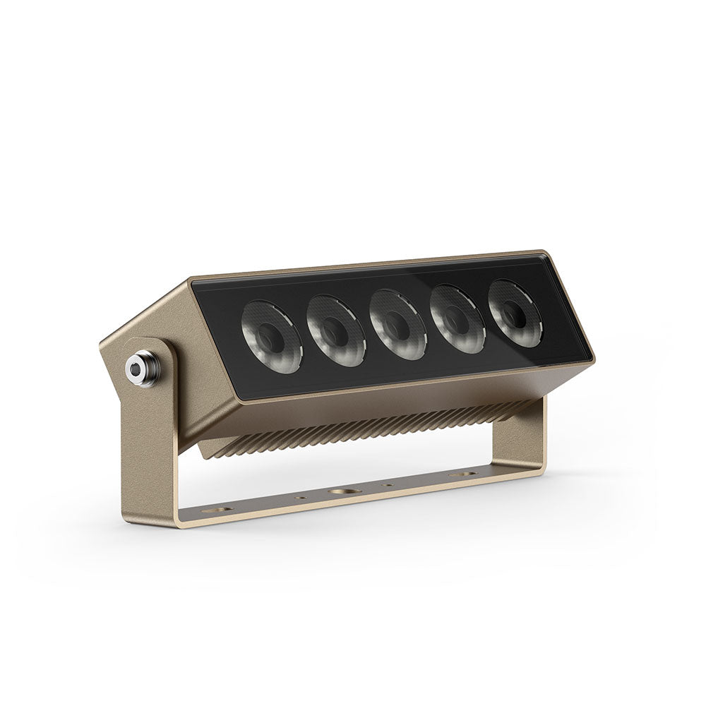 LumenaPro 50W 24V DC 3-Wire LED Dimmable High Powered Floodlight Bronze - AQL-980-A3