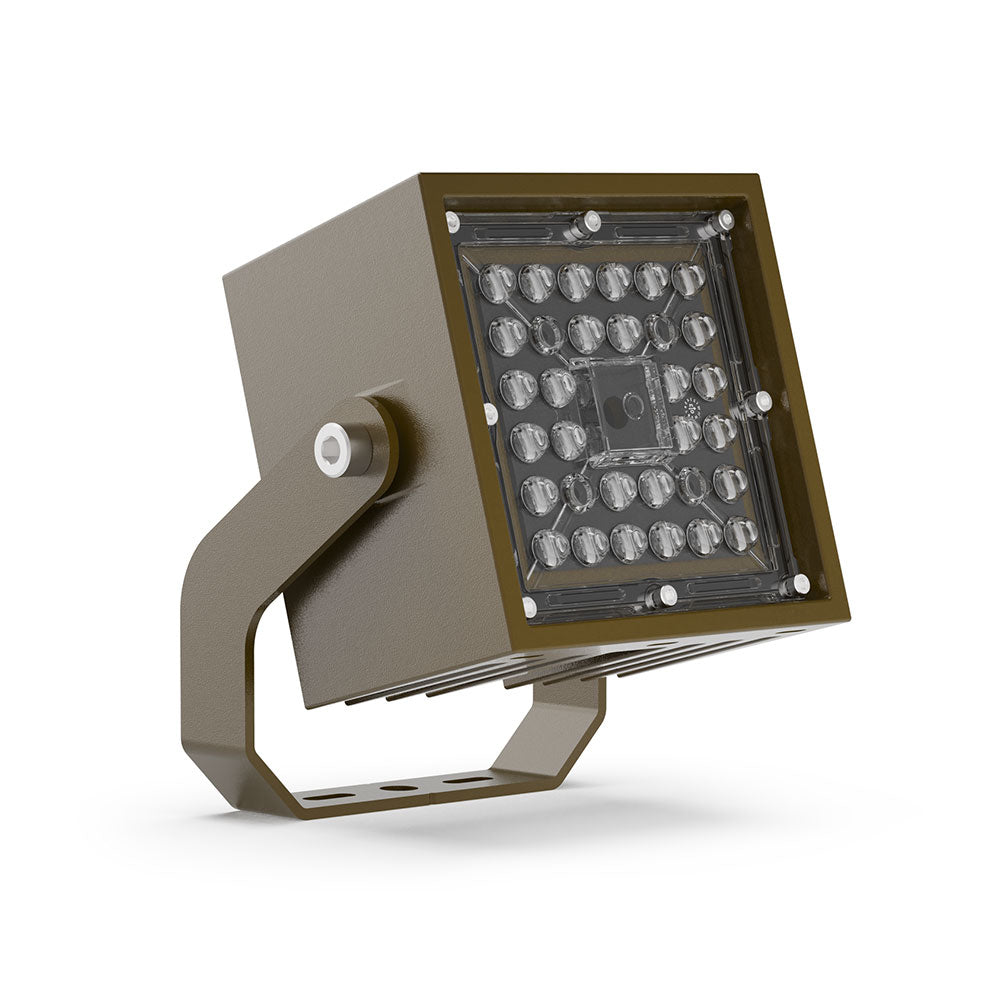 LumenaPro 50W 24V DC Wireless DMX LED Dimmable Compact Projector Light Bronze / RGBW - AQL-985-A3