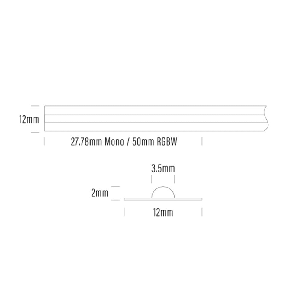 COB 20W 24V DC Mono LED Strip - AQS-173