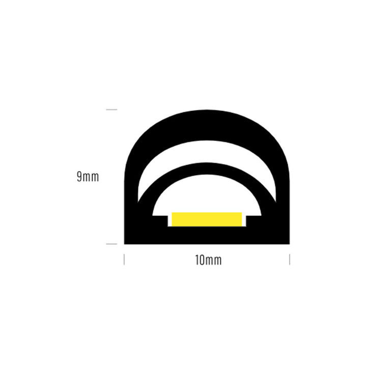 Neon Flex 5W 24V DC IP65 Mono LED Strip Light - AQS-400