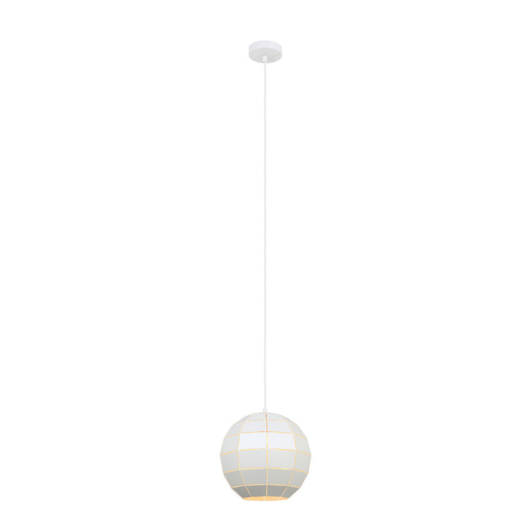 Wine Glass Shape Pendant Matt White - Armis1