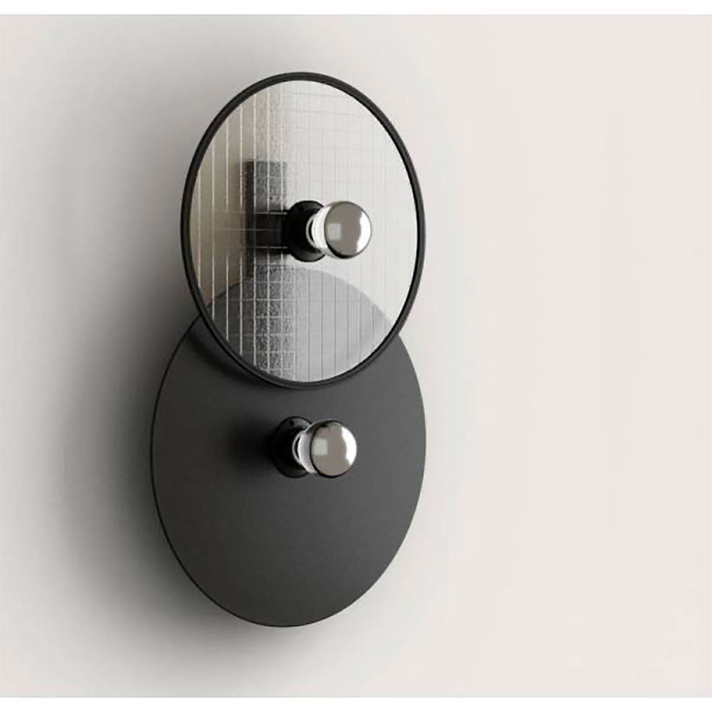 Abby 2 Light Wall Lamp Matt Black - ARO.A1259/2/NEG