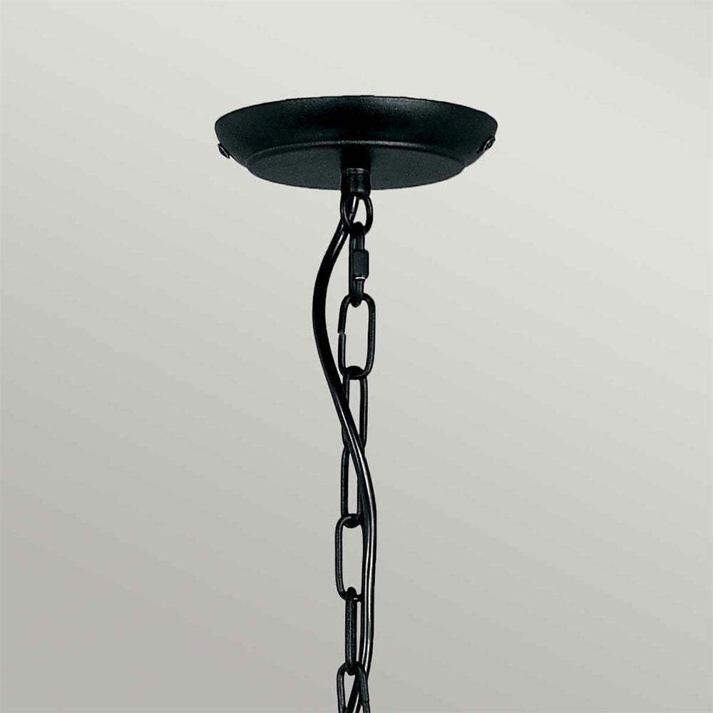 Artisan 5 Light Chandelier Black - ART5-BLACK