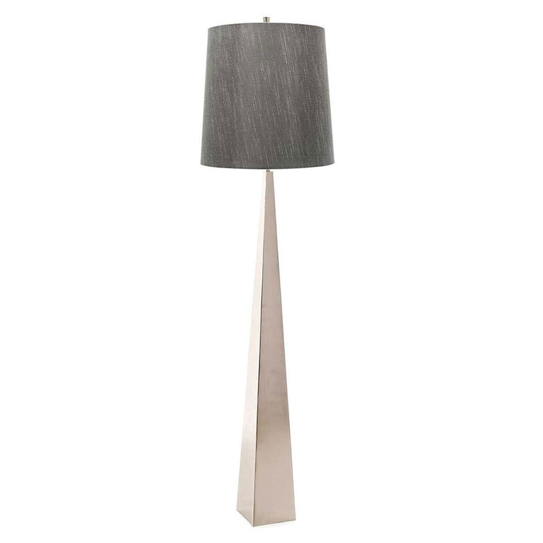 Ascent Floor Lamp Polished Nickel - ASCENT-FL-PN