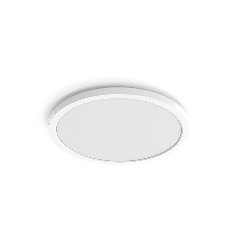 Flat Low Profile 18W LED Dimmable Oyster White / TRI-Colour - AT3030/18/TRI