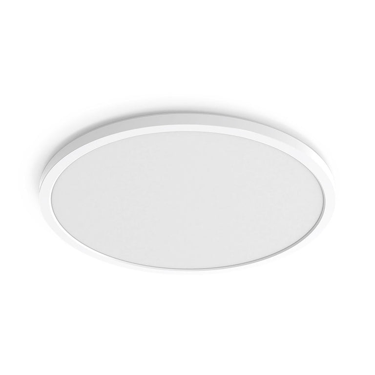 Flat Low Profile 18W LED Dimmable Oyster White / TRI-Colour - AT3030/18/TRI