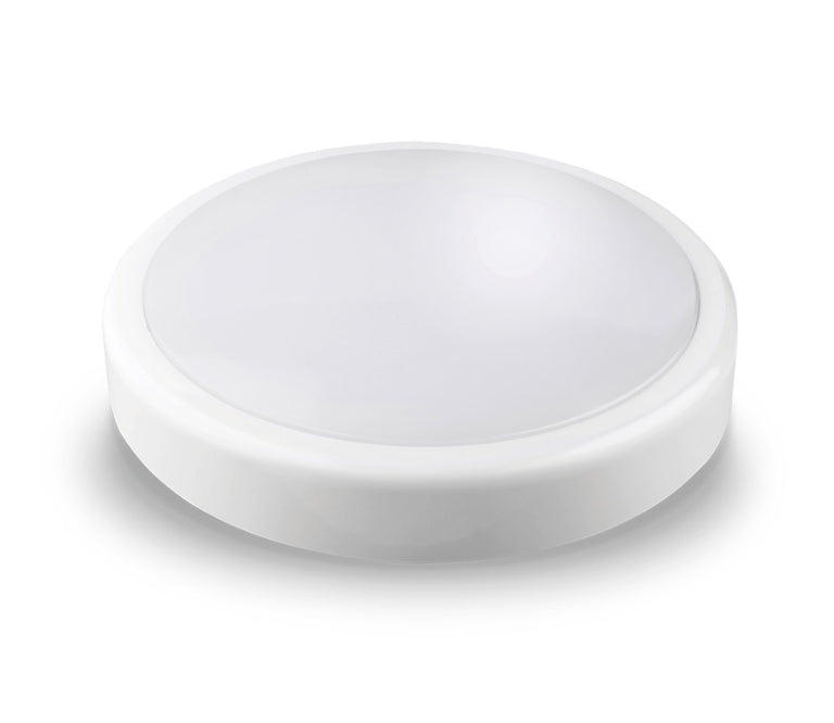 Polycarbonate 14W LED Bunker Light White / Tri-Colour - AT5709/WH/TRI