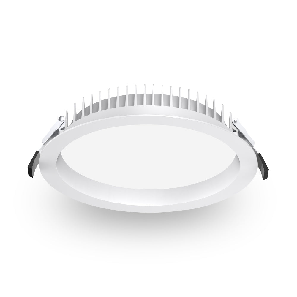 Commercial 25W Dimmable LED Downlight White / Tri-Colour - AT9047/WH/TRI