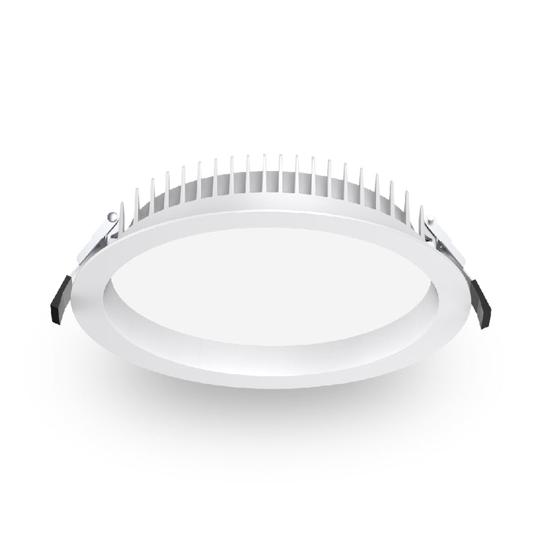 Commercial 25W Dimmable LED Downlight White / Tri-Colour - AT9047/WH/TRI