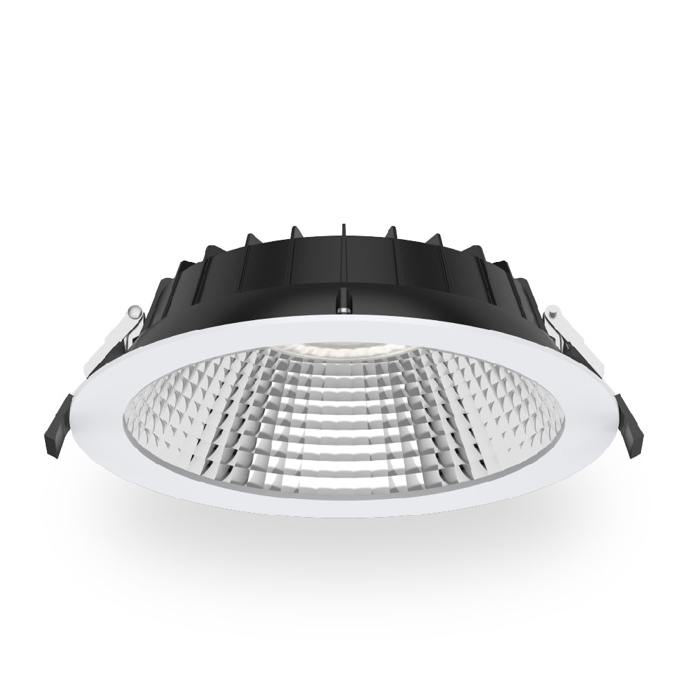 Commercial 30W Dimmable LED Downlight White / Tri-Colour - AT9087/30/WH/TRI