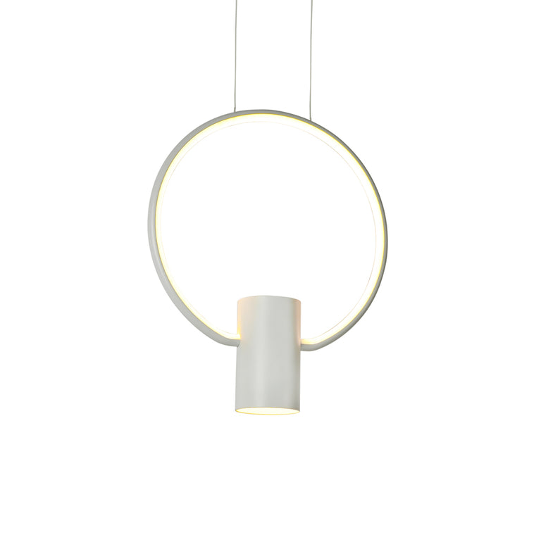 Aurora Small LED Pendant White