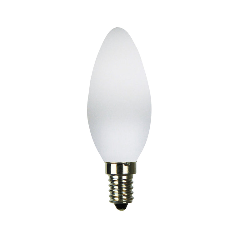 Filament Opal Candle 4W E14 Dimmable LED Globe / Warm White - A-LED-25704427