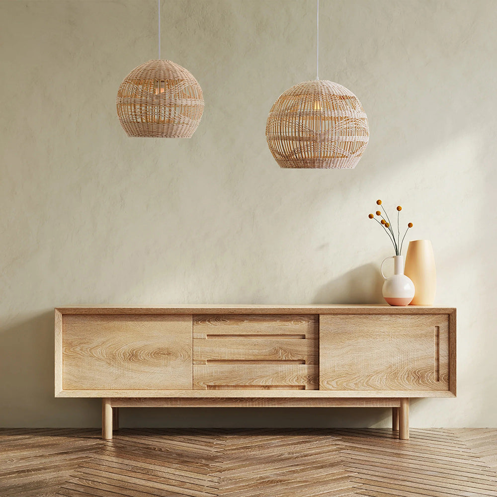 Adasha Rattan Pendant Light Large - LL002PL090