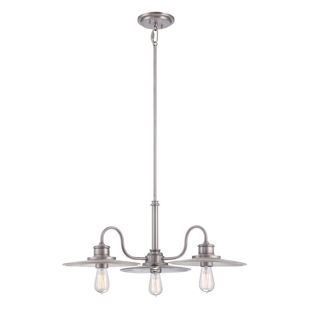Admiral Chandelier Antique Nickel - QZ/ADMIRAL/3P AN