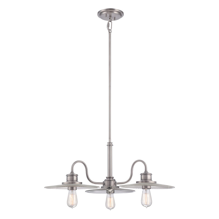 Admiral Chandelier Antique Nickel - QZ/ADMIRAL/3P AN