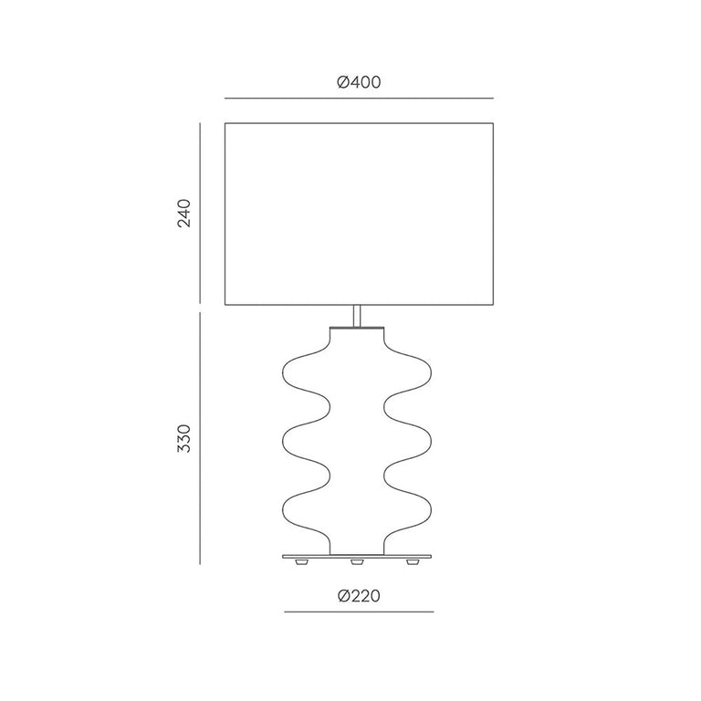 Adon Table Lamp With Shade
