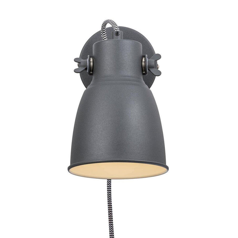 Adrian 240V E27 Wall Light Black - 48801003