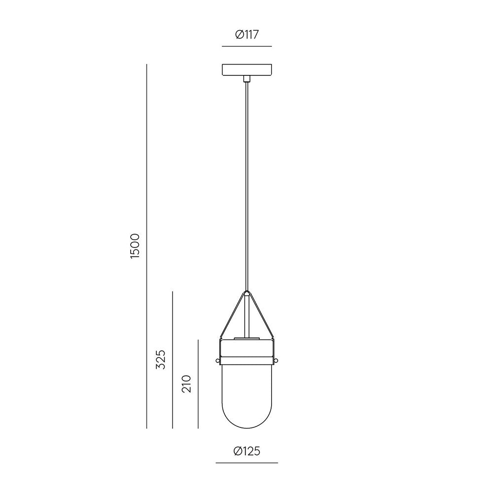 Almon 5W LED Wall Light Matt Black - ARO.A1264