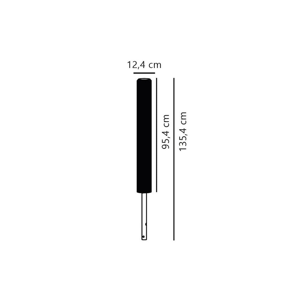 Aludra 95 Bollard Seaside Black - 2118038203