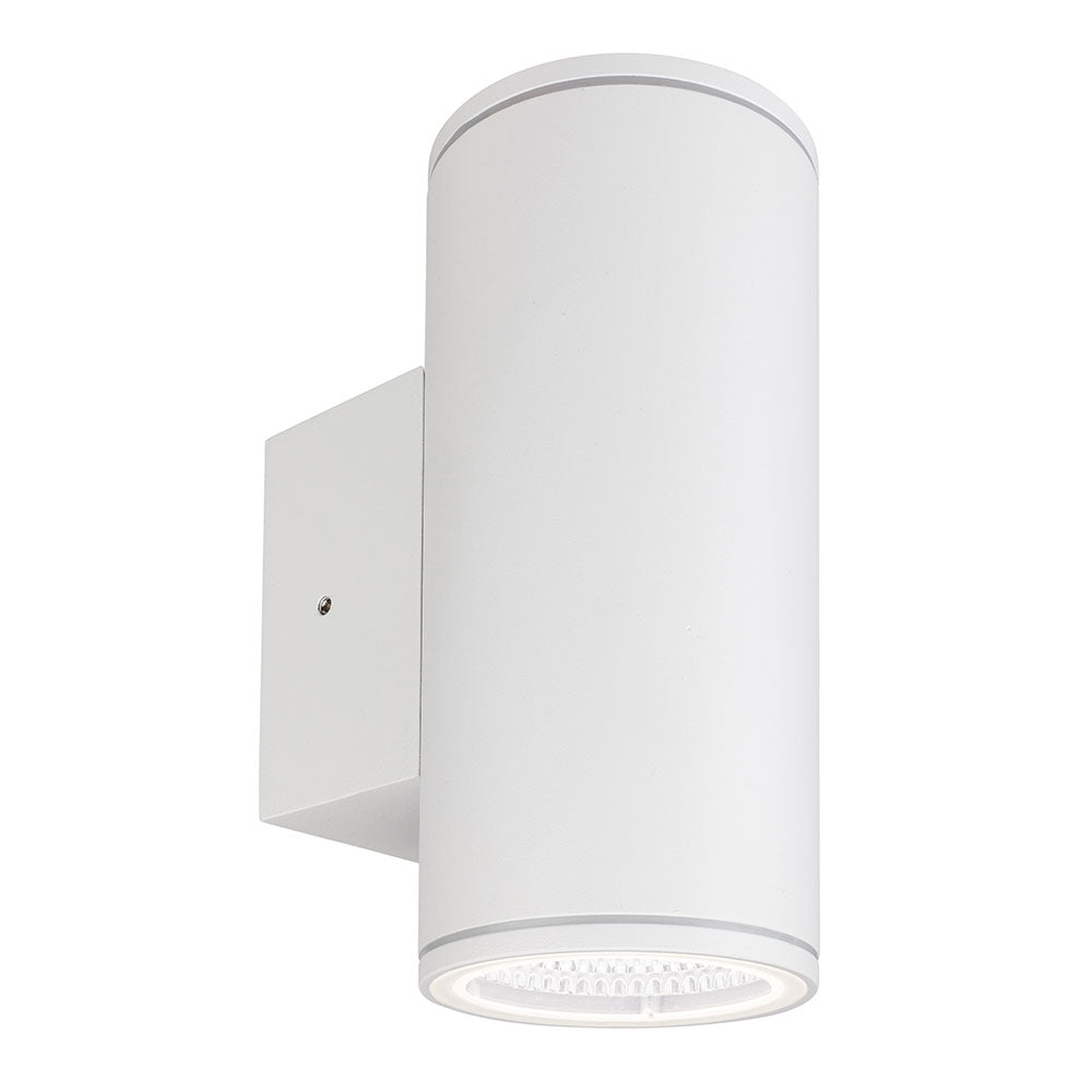 Anka Plus 2 x 12W IP65 LED Up & Down Wall Light White / Tri-Colour - 22561/05