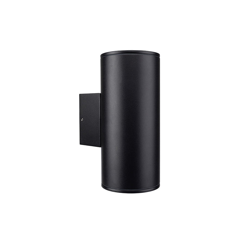 Anka 2 x 9W IP65 LED Up & Down Wall Light Black / Tri-Colour - 22555/06