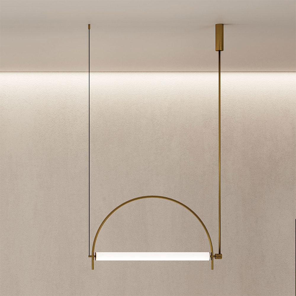 Arc LED Pendant Light Aged Gold - ARO.C1292/ORO