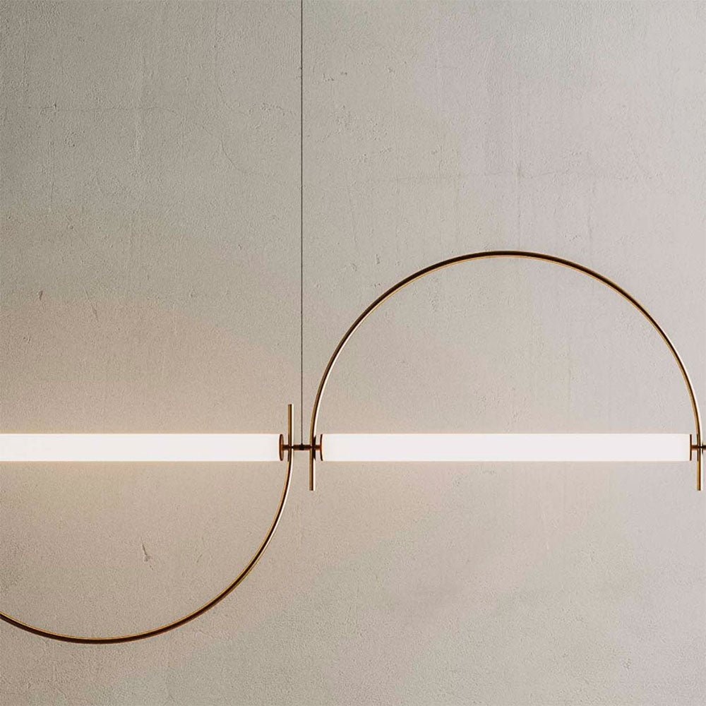 Arc LED Pendant Light Aged Gold - ARO.C1292/ORO