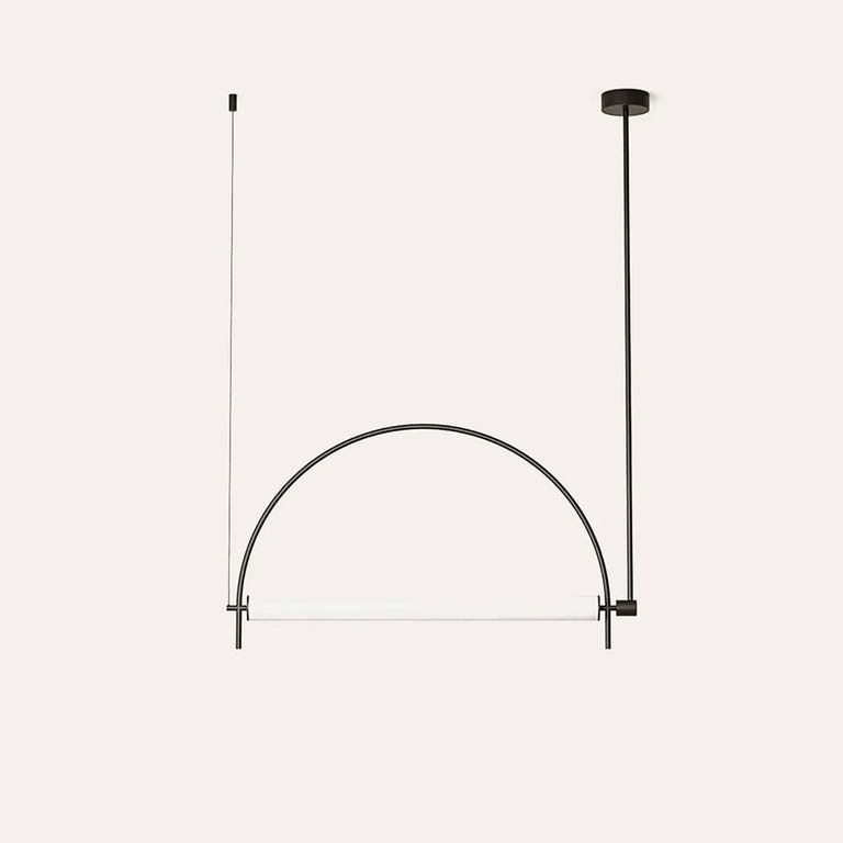 Arc LED Pendant Light Matt Black - ARO.C1292/NEG