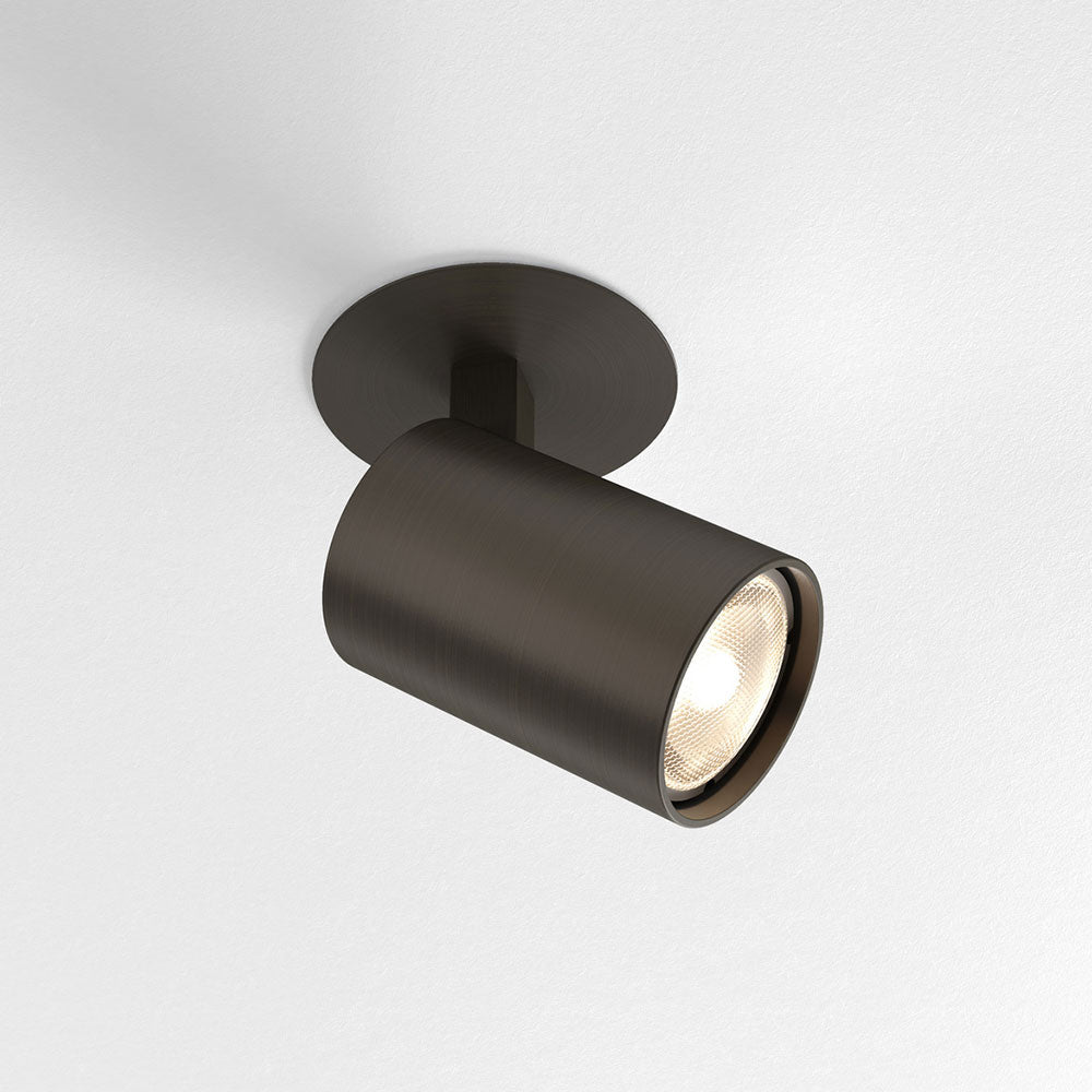 Ascoli Recessed GU10 Spotlight Bronze - 1286022