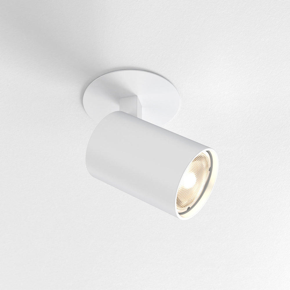 Ascoli Recessed GU10 Spotlight Textured White - 1286021