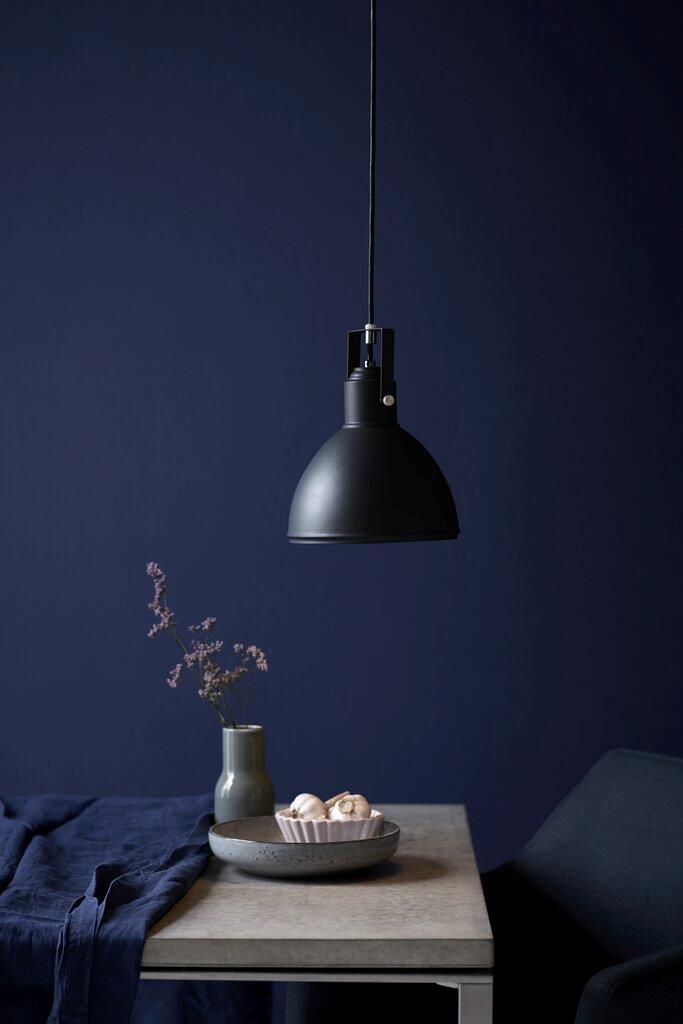 Aslak 1 Light Pendant Black - 46553003