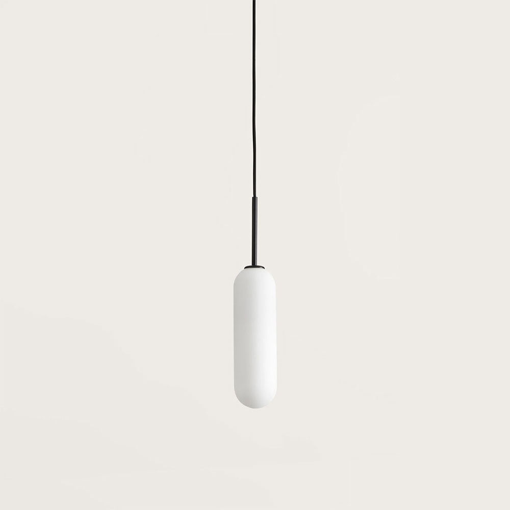 Atil LED Pendant Light Matt Black / Opal - ARO.C1281/NEG