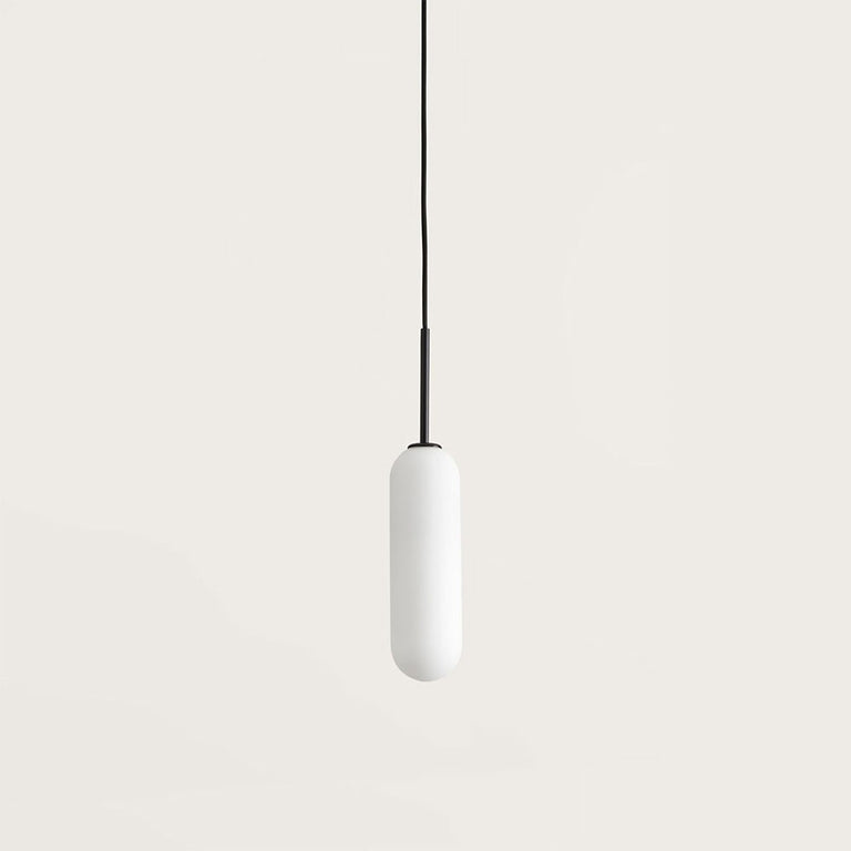 Atil LED Pendant Light Matt Black / Opal - ARO.C1281/NEG