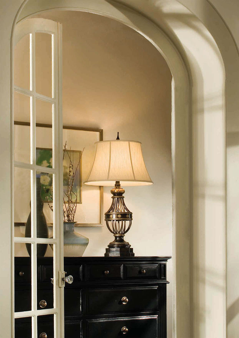 Augustine Table Lamp Antique Brown - FE/AUGUSTINE TL