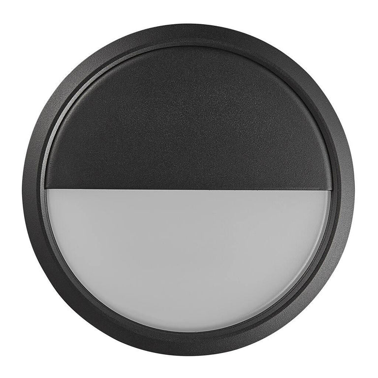Ava 9.5W LED Wall / Ceiling Light Black / Warm White - 2019016003