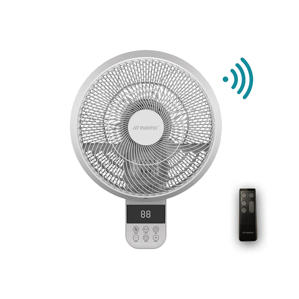 Avalon DC 14" Smart Wall Fan With Remote Control White - MWFA350W