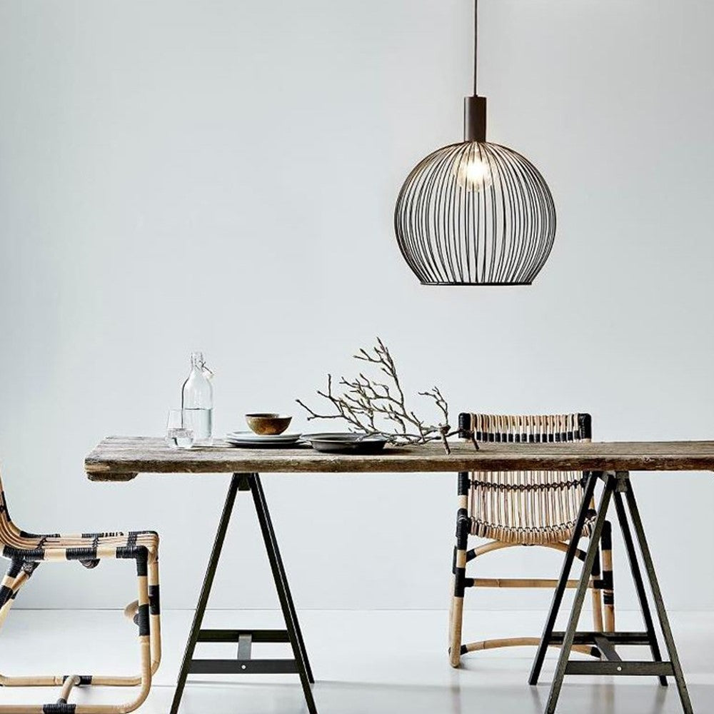 Aver 1 Light Pendant Large Black - 84263003