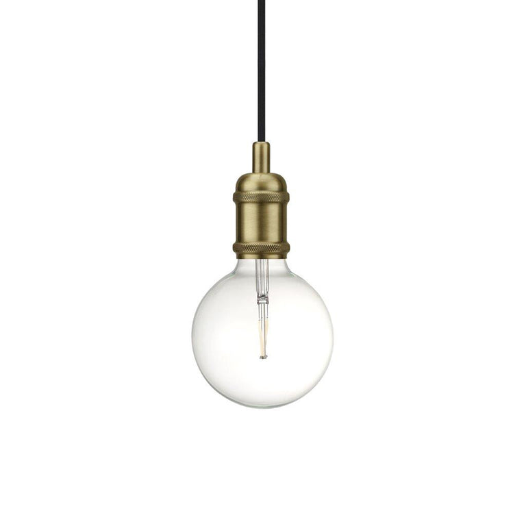 Avra 1 Light Pendant Suspension Antique Brass - 84800025