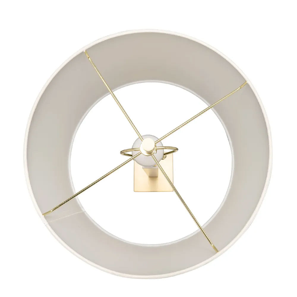 Essex Marble Table Lamp White - B12450