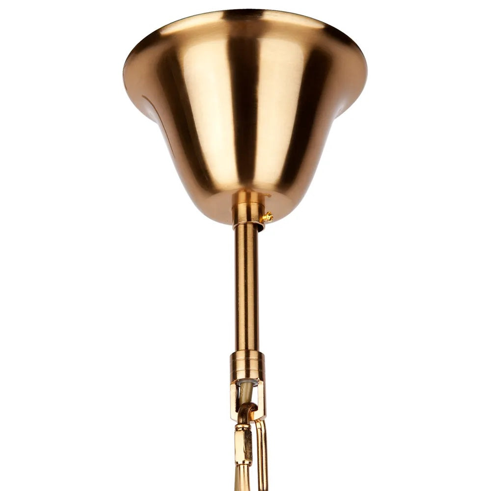 Zara 3 Tier Pendant Brass - B20680