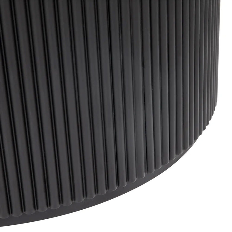 Arlo Round Dining Table 1.5m Black - B32820
