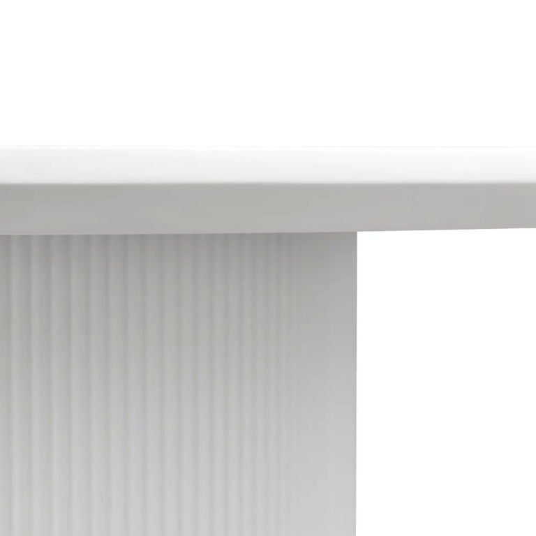 Arlo Round Dining Table 1.2m White - B32819