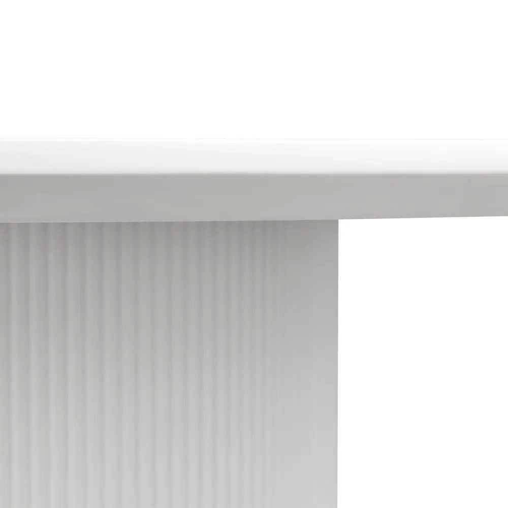 Arlo Round Dining Table 1.5m White - B32821