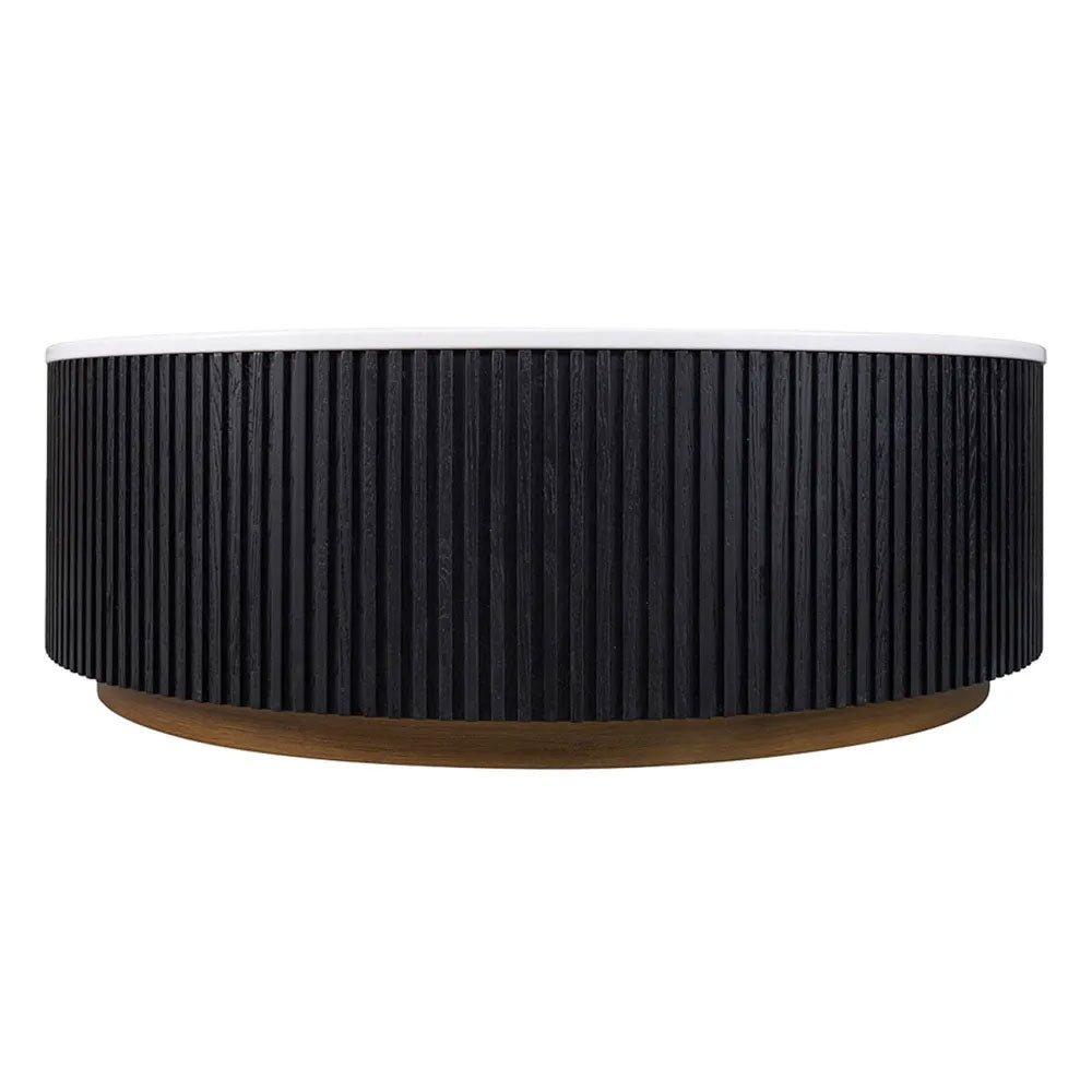 Mason Round Coffee Table Large Black - B33299