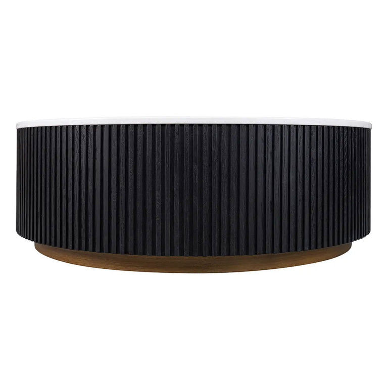 Mason Round Coffee Table Large Black - B33299